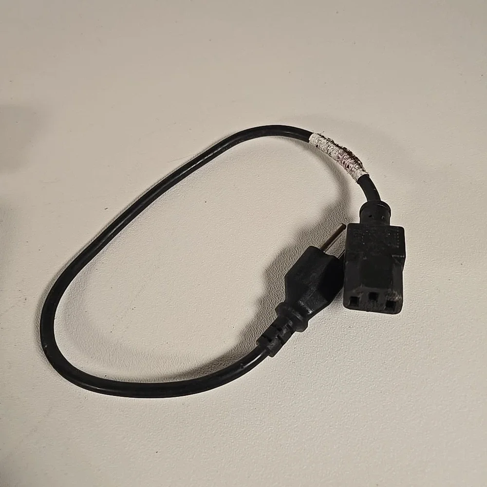 Lot of 7 - 3 Prong Power Cables Assorted Length PC, Computer Printer‎ Power Cord
